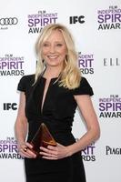 LOS ANGELES, FEB 25 -  Anne Heche arrives at the 2012 Film Independent Spirit Awards at the Beach on February 25, 2012 in Santa Monica, CA photo