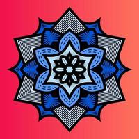 mandala vector illustration. Vector hand drawn circular decorative element. for background object, flyer object, element object