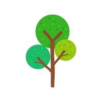 tree element illustration vector. flat illustration design vector