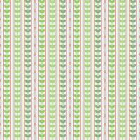 vintage leaves with vines seamless on pastel background vector