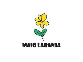 maio laranja brasil brasil brasilia naranjas proteccion acoso femenino protector mes mayo vector