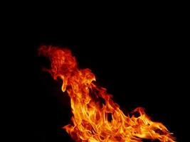 Abstract black flame flame texture, perfect for banners or advertisements. photo