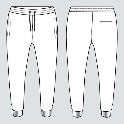 Jogger Pants Vector Art, Icons, and Graphics for Free Download