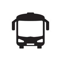 icono de autobús, diseño de ilustraciones vectoriales vector