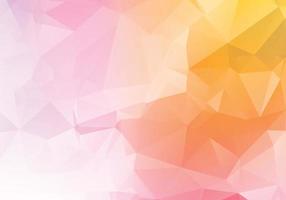 Modern low poly colorful triangle shapes background vector