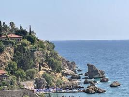 Aussicht auf den Hafen von Antalya mit Meerblick photo