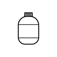 Toiletries isolated icon design template vector