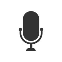 microphone icon design vector