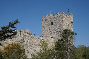 Tower in Bodrum Castle, Mugla, Turkey photo