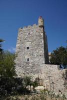 Tower in Bodrum Castle, Mugla, Turkey photo