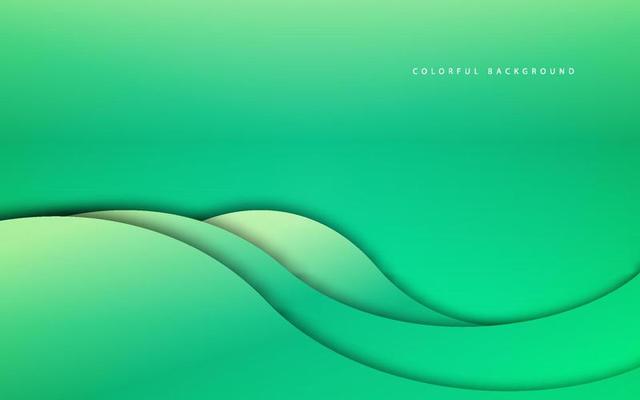 Abstract shape overlap layer background