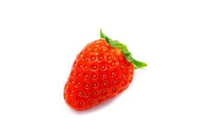 Strawberries berry isolated on white background photo