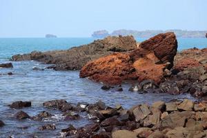 Stones by the beach photo