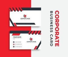 tarjeta de visita diseño de estilo creativo moderno tarjeta de visita limpia, diseño de plantilla de tarjetas de visita de empresa corporativa profesional mínimo elegante limpio colorido abstracto vector