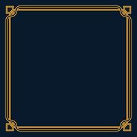 Decorative border frame. Classic frame. vector