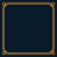 Decorative border frame. Classic frame. vector