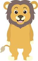 Circus Animal Lion Clipart graphic vector