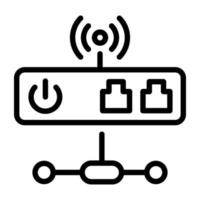 A linear vector design of network hub