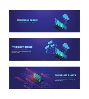 Laptop analysis processing. cloud services concept, file backup and saving, copy of file structure isometric vector , Database.