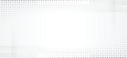 White halftone gradient background wave. space design concept. Decorative web layout or poster, banner. vector