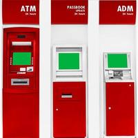 servicio bancario automático. foto