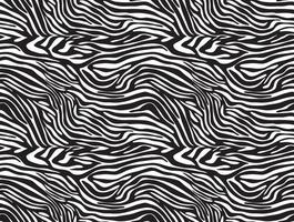 Vector animal print. Zebra ornament. Seamless pattern
