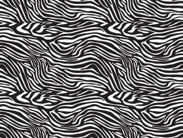 Vector animal print. Zebra ornament. Seamless pattern