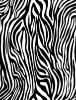 Vector animal print. Zebra ornament. Seamless pattern