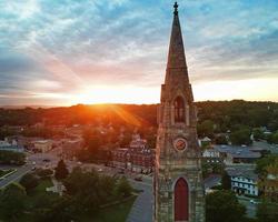 Goshen, New York sunset photo