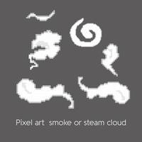 Smelling smoke icon kit vector