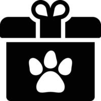 pet gift vector illustration on a background.Premium quality symbols.vector icons for concept and graphic design.