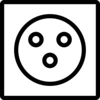socket vector illustration on a background.Premium quality symbols.vector icons for concept and graphic design.