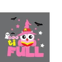 boo ti full owl free vector