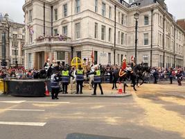 londres, reino unido, junio 2022-desfile jubilar de platino foto