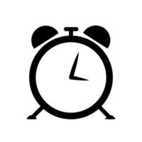 alarm clock icon template vector