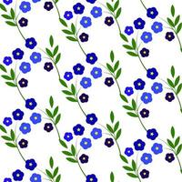 Beautiful floral pattern in small abstract colors. Child print. Floral seamless background. Elegant template for fashion prints. Vector illustration