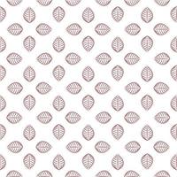 Seamless pattern. Graphic ornament. Floral stylish background. Vector repeating texture with stylized leaves. Design for fabric, wrapping paper, wallpaper, packaging. Vector illustration