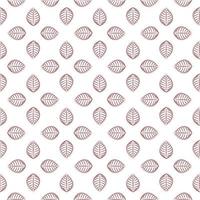 Seamless pattern. Graphic ornament. Floral stylish background. Vector repeating texture with stylized leaves. Design for fabric, wrapping paper, wallpaper, packaging. Vector illustration