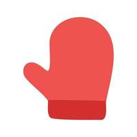 Glove Flat Multicolor Icon vector