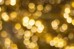 Blur - abstract bokeh circle string lights for background wallpaper photo