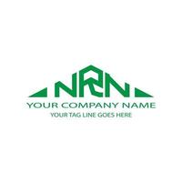 NRN letter logo creative design with vector graphic