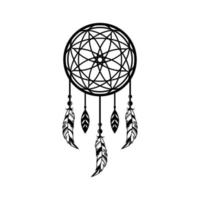 dream catcher logo icon design template vector