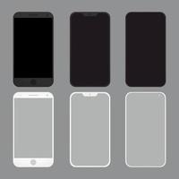 Phone template vector