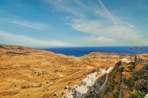 Chora in Serifos island photo