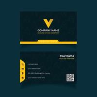 Abstract Business Card Template vector