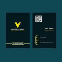 Classic Business Card Template vector