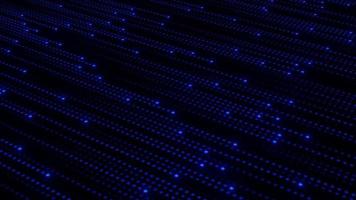 Abstract circle grid motion background video