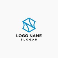 tech logo design for company vector