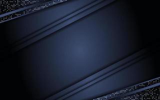 Abstract black background combination with glitter vector