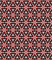 Red seamless geometric background. Abstract pattern. vector